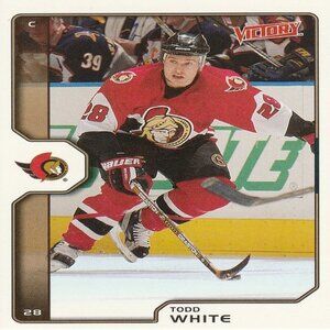 Todd White - 2002 Upper Deck Victory Hockey Card